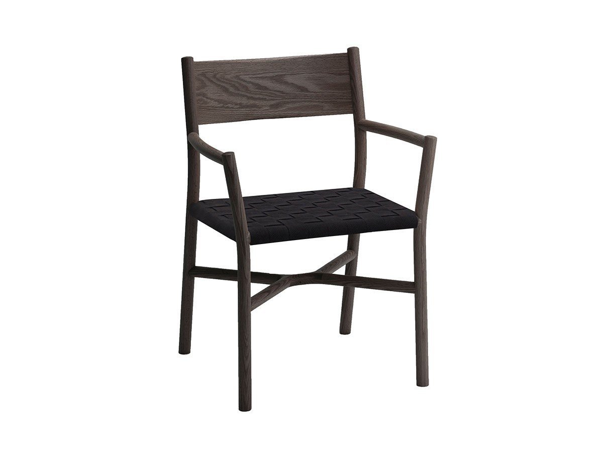 【アリアケ/ARIAKE / GOODS】のAriake Arm Chair / 有明アームチェア(テキスタイルストラップ) インテリア・キッズ・メンズ・レディースファッション・服の通販 founy(ファニー) 　クラシカル　Classical, Vintage-Inspired　バランス　Balance, Style Balance　フィット　Fit, Slim Fit　モダン　Modern, Contemporary　送料無料　Free Shipping　ホーム・キャンプ・アウトドア・お取り寄せ　Home Living / Home & Lifestyle / Camping Gear / Outdoor Camping　家具・インテリア　Home Furniture & Interior. Stylish & Functional Living Spaces　チェア・椅子　Seating & Chairs　ダイニングチェア・木製チェア　Dining Chairs　ホーム・キャンプ・アウトドア・お取り寄せ　Home Living / Home & Lifestyle / Camping Gear / Outdoor Camping　家具・インテリア　Home Furniture & Interior. Stylish & Functional Living Spaces　チェア・椅子　Seating & Chairs　アームチェア・アクセントチェア　Armchairs & Accent Chairs　スモークオーク(テキスタイルストラップ:ブラック色)|ID: prp329100004968003 ipo3291000000037261698
