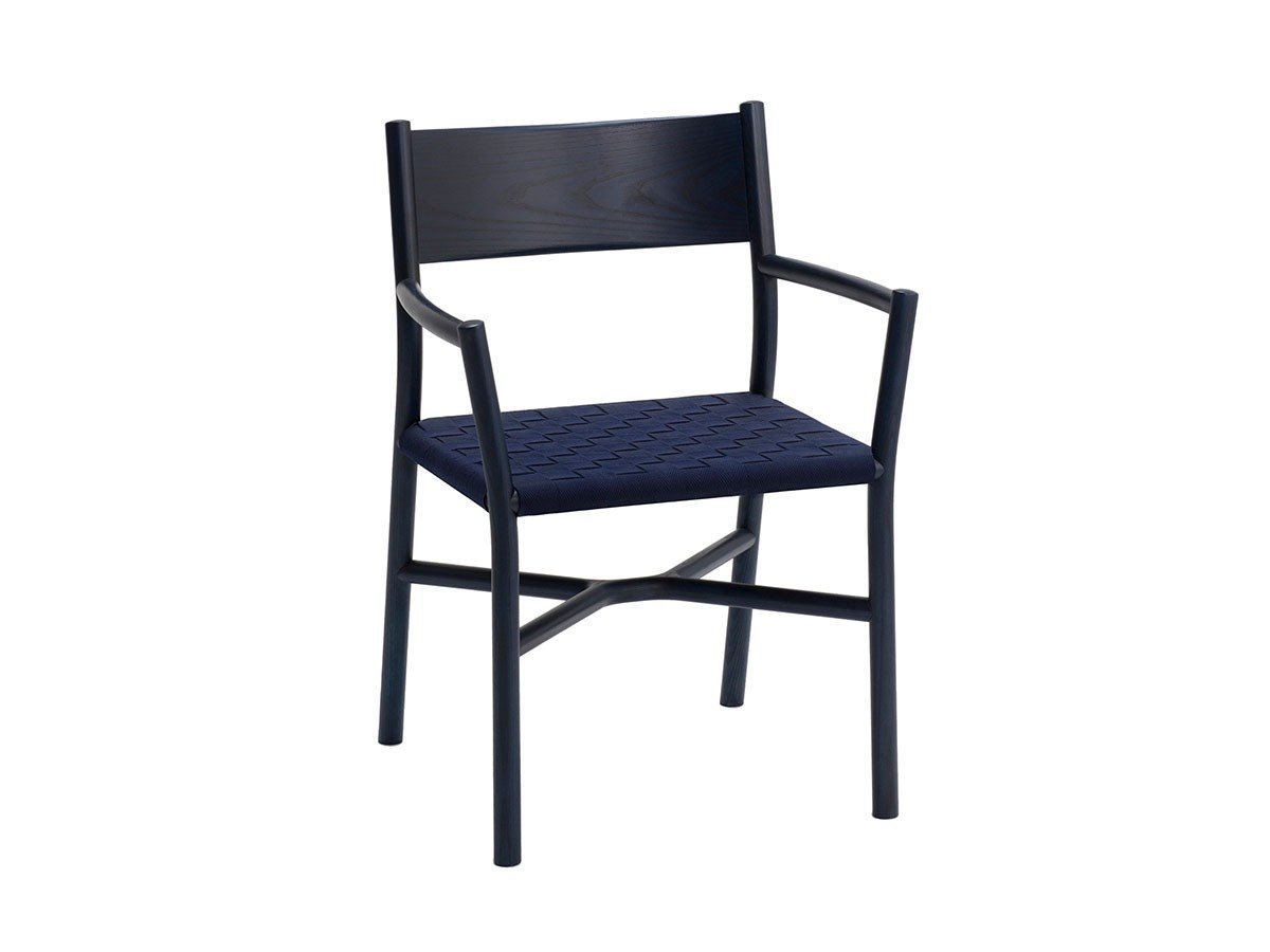 【アリアケ/ARIAKE / GOODS】のAriake Arm Chair / 有明アームチェア(テキスタイルストラップ) インテリア・キッズ・メンズ・レディースファッション・服の通販 founy(ファニー) 　クラシカル　Classical, Vintage-Inspired　バランス　Balance, Style Balance　フィット　Fit, Slim Fit　モダン　Modern, Contemporary　送料無料　Free Shipping　ホーム・キャンプ・アウトドア・お取り寄せ　Home Living / Home & Lifestyle / Camping Gear / Outdoor Camping　家具・インテリア　Home Furniture & Interior. Stylish & Functional Living Spaces　チェア・椅子　Seating & Chairs　ダイニングチェア・木製チェア　Dining Chairs　ホーム・キャンプ・アウトドア・お取り寄せ　Home Living / Home & Lifestyle / Camping Gear / Outdoor Camping　家具・インテリア　Home Furniture & Interior. Stylish & Functional Living Spaces　チェア・椅子　Seating & Chairs　アームチェア・アクセントチェア　Armchairs & Accent Chairs　インディゴアッシュ(テキスタイルストラップ:ネイビー色)|ID: prp329100004968003 ipo3291000000037261701