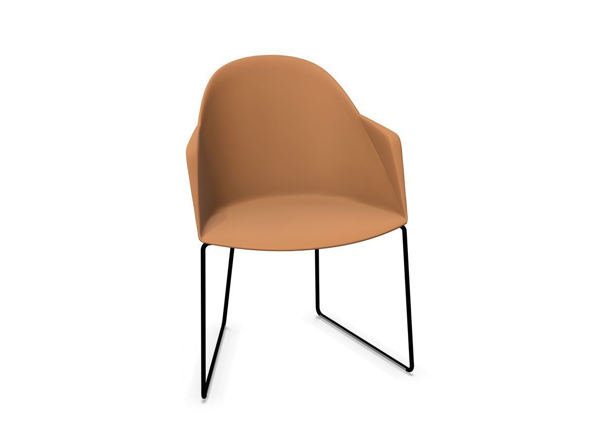 【アルペール/arper / GOODS】のCila Arm Chair / シーラ アームチェア スレッド脚 インテリア・キッズ・メンズ・レディースファッション・服の通販 founy(ファウニー) 　シンプル　Simple, Minimal　スリム　Slim, Slim Fit　ドレス　Dress, One-Piece　フィット　Fit, Slim Fit　リラックス　Relax, Relaxed Fit　送料無料　Free Shipping　ホーム・キャンプ・アウトドア・お取り寄せ　Home Living / Home & Lifestyle / Camping Gear / Outdoor Camping　家具・インテリア　Home Furniture & Interior. Stylish & Functional Living Spaces　チェア・椅子　Seating & Chairs　ダイニングチェア・木製チェア　Dining Chairs　ホーム・キャンプ・アウトドア・お取り寄せ　Home Living / Home & Lifestyle / Camping Gear / Outdoor Camping　家具・インテリア　Home Furniture & Interior. Stylish & Functional Living Spaces　チェア・椅子　Seating & Chairs　アームチェア・アクセントチェア　Armchairs & Accent Chairs　シートレンガ、脚部マットブラック|ID: prp329100004968078 ipo3291000000037261961