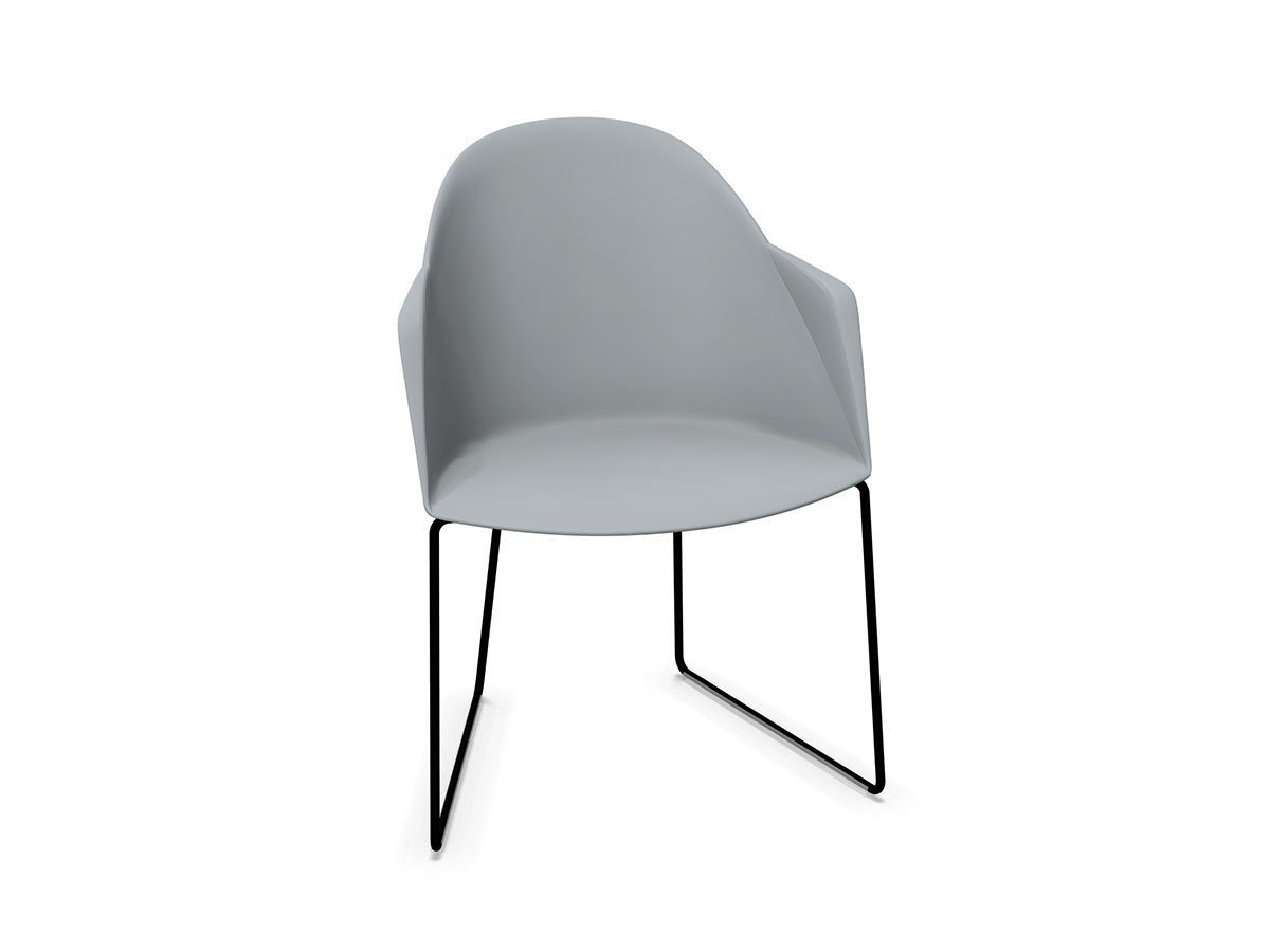 【アルペール/arper / GOODS】のCila Arm Chair / シーラ アームチェア スレッド脚 インテリア・キッズ・メンズ・レディースファッション・服の通販 founy(ファウニー) 　シンプル　Simple, Minimal　スリム　Slim, Slim Fit　ドレス　Dress, One-Piece　フィット　Fit, Slim Fit　リラックス　Relax, Relaxed Fit　送料無料　Free Shipping　ホーム・キャンプ・アウトドア・お取り寄せ　Home Living / Home & Lifestyle / Camping Gear / Outdoor Camping　家具・インテリア　Home Furniture & Interior. Stylish & Functional Living Spaces　チェア・椅子　Seating & Chairs　ダイニングチェア・木製チェア　Dining Chairs　ホーム・キャンプ・アウトドア・お取り寄せ　Home Living / Home & Lifestyle / Camping Gear / Outdoor Camping　家具・インテリア　Home Furniture & Interior. Stylish & Functional Living Spaces　チェア・椅子　Seating & Chairs　アームチェア・アクセントチェア　Armchairs & Accent Chairs　シートブルーグレイ、脚部マットブラック|ID: prp329100004968078 ipo3291000000037261963