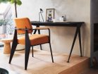 【ヴィトラ/Vitra / GOODS】のFauteuil Direction / フォトゥイユ ディレクション 大人の最旬トレンドファッション＆コーディネート founy(ファウニー) 送料無料 Free Shipping チューブ Tube, Tube Top ファブリック Fabric, Textile フランス France, French ホーム・キャンプ・アウトドア・お取り寄せ Home Living / Home & Lifestyle / Camping Gear / Outdoor Camping 家具・インテリア Home Furniture & Interior. Stylish & Functional Living Spaces チェア・椅子 Seating & Chairs ダイニングチェア・木製チェア Dining Chairs thumbnail 張地:ツイル 02 コニャック(ファブリック F60)、フレーム:ディープブラック、アーム:ナチュラ|ID: prp329100004968095 ipo3291000000037262032