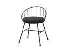 【杉山製作所/Sugiyama Seisakusho / GOODS】のHoop Chair / フープ チェア 大人の最旬トレンドファッション＆コーディネート founy(ファウニー) 送料無料 Free Shipping クッション Cushion, Throw Pillow フォルム Silhouette, Form フープ Hoop, Hoop Earrings ホーム・キャンプ・アウトドア・お取り寄せ Home Living / Home & Lifestyle / Camping Gear / Outdoor Camping 家具・インテリア Home Furniture & Interior. Stylish & Functional Living Spaces チェア・椅子 Seating & Chairs ダイニングチェア・木製チェア Dining Chairs thumbnail 張地:ホルム HoCGR チャコールグレー(Aランク)、フレーム:サンドブラック|ID: prp329100004968104 ipo3291000000037262064