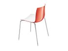 【アルペール/arper / GOODS】のCatifa 46 Armless Chair / カティファ46 アームレスチェア 2色タイプ 4本脚 大人の最旬トレンドファッション＆コーディネート founy(ファウニー) コンパクト Compact, Small Size 送料無料 Free Shipping ホーム・キャンプ・アウトドア・お取り寄せ Home Living / Home & Lifestyle / Camping Gear / Outdoor Camping 家具・インテリア Home Furniture & Interior. Stylish & Functional Living Spaces チェア・椅子 Seating & Chairs ダイニングチェア・木製チェア Dining Chairs thumbnail シートレッド、脚部クロムメッキ|ID: prp329100004968109 ipo3291000000037262077