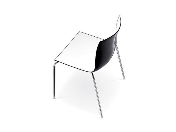 【アルペール/arper / GOODS】のCatifa 46 Armless Chair / カティファ46 アームレスチェア 2色タイプ 4本脚 インテリア・キッズ・メンズ・レディースファッション・服の通販 founy(ファウニー) 　コンパクト　Compact, Small Size　送料無料　Free Shipping　ホーム・キャンプ・アウトドア・お取り寄せ　Home Living / Home & Lifestyle / Camping Gear / Outdoor Camping　家具・インテリア　Home Furniture & Interior. Stylish & Functional Living Spaces　チェア・椅子　Seating & Chairs　ダイニングチェア・木製チェア　Dining Chairs　シートブラック|ID: prp329100004968109 ipo3291000000037262078