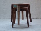 【ライフファニチャー/LIFE FURNITURE / GOODS】のRECYCLE WOOD STOOL / リサイクルウッドスツール 2点までスタッキングが可能です。|ID: prp329100004968163 ipo3291000000037262259