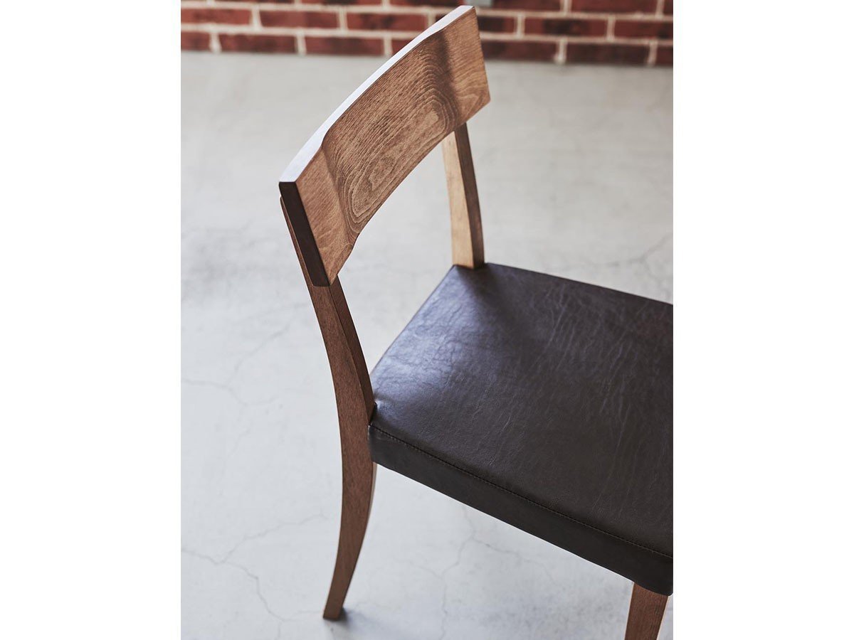 【コッコレ/Coccole / GOODS】のCHAIR / チェア C210 インテリア・キッズ・メンズ・レディースファッション・服の通販 founy(ファニー) 　送料無料　Free Shipping　シンプル　Simple, Minimal　ベーシック　Basic, Essential　ホーム・キャンプ・アウトドア・お取り寄せ　Home Living / Home & Lifestyle / Camping Gear / Outdoor Camping　家具・インテリア　Home Furniture & Interior. Stylish & Functional Living Spaces　チェア・椅子　Seating & Chairs　ダイニングチェア・木製チェア　Dining Chairs　張地:バロン BA-07(ランクA)、フレームブラウン|ID: prp329100004968238 ipo3291000000037262500
