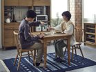 【ノラ/nora / GOODS】のANAMONE DINING CHAIR / アネモネ ダイニングチェア バーチ(グレー) 大人の最旬トレンドファッション＆コーディネート founy(ファウニー) 送料無料 Free Shipping コンパクト Compact, Small Size フィット Fit, Slim Fit フレーム Frame, Outline ホーム・キャンプ・アウトドア・お取り寄せ Home Living / Home & Lifestyle / Camping Gear / Outdoor Camping 家具・インテリア Home Furniture & Interior. Stylish & Functional Living Spaces チェア・椅子 Seating & Chairs ダイニングチェア・木製チェア Dining Chairs thumbnail 参考イメージ|ID: prp329100004968264 ipo3291000000037262592