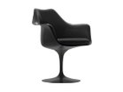 【ノル/Knoll / GOODS】のSaarinen Collection Tulip Arm Chair / サーリネン コレクション チューリップ アームチェア 大人の最旬トレンドファッション＆コーディネート founy(ファウニー) コレクション Collection, Seasonal Line チューリップ Tube, Tube Top テーブル Table, Dining Table フォルム Silhouette, Form 送料無料 Free Shipping ホーム・キャンプ・アウトドア・お取り寄せ Home Living / Home & Lifestyle / Camping Gear / Outdoor Camping 家具・インテリア Home Furniture & Interior. Stylish & Functional Living Spaces チェア・椅子 Seating & Chairs ダイニングチェア・木製チェア Dining Chairs ホーム・キャンプ・アウトドア・お取り寄せ Home Living / Home & Lifestyle / Camping Gear / Outdoor Camping 家具・インテリア Home Furniture & Interior. Stylish & Functional Living Spaces チェア・椅子 Seating & Chairs アームチェア・アクセントチェア Armchairs & Accent Chairs thumbnail 張地:トーナス Black 128T(Cランク)、本体ブラック|ID: prp329100004968282 ipo3291000000037262660