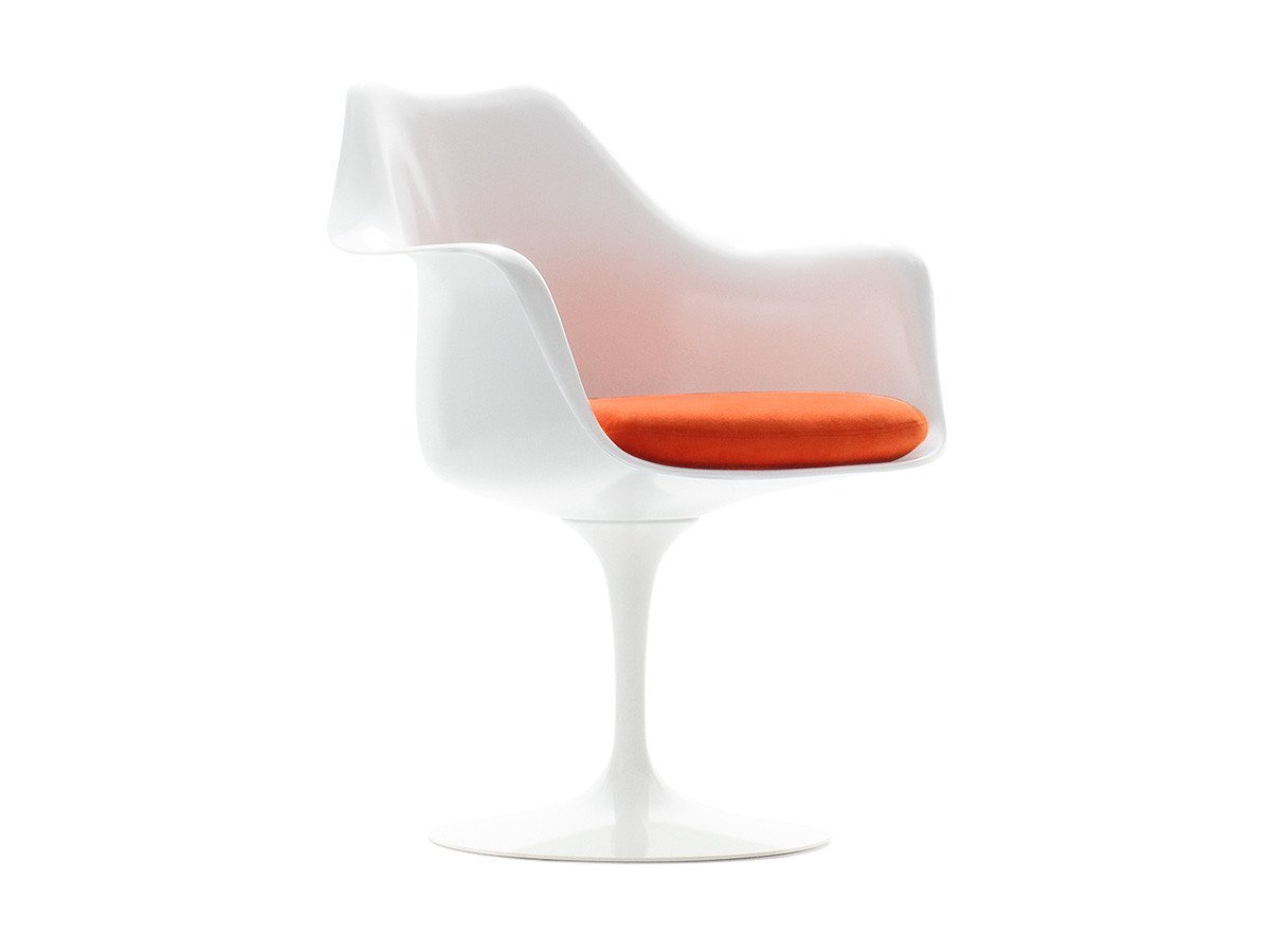 【ノル/Knoll / GOODS】のSaarinen Collection Tulip Arm Chair / サーリネン コレクション チューリップ アームチェア インテリア・キッズ・メンズ・レディースファッション・服の通販 founy(ファニー) 　コレクション　Collection, Seasonal Line　チューリップ　Tube, Tube Top　テーブル　Table, Dining Table　フォルム　Silhouette, Form　送料無料　Free Shipping　ホーム・キャンプ・アウトドア・お取り寄せ　Home Living / Home & Lifestyle / Camping Gear / Outdoor Camping　家具・インテリア　Home Furniture & Interior. Stylish & Functional Living Spaces　チェア・椅子　Seating & Chairs　ダイニングチェア・木製チェア　Dining Chairs　ホーム・キャンプ・アウトドア・お取り寄せ　Home Living / Home & Lifestyle / Camping Gear / Outdoor Camping　家具・インテリア　Home Furniture & Interior. Stylish & Functional Living Spaces　チェア・椅子　Seating & Chairs　アームチェア・アクセントチェア　Armchairs & Accent Chairs　張地:トーナス ight Red 130T(Cランク)、本体ホワイト|ID: prp329100004968282 ipo3291000000037262661