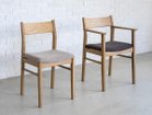 【イージーライフ/Easy Life / GOODS】のSLEDGE CHAIR / スレッジ チェア 肘付 ファブリック 左:同シリーズの「肘無」、右:本商品|ID: prp329100004968308 ipo3291000000037262729