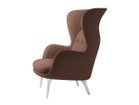【フリッツ ハンセン/FRITZ HANSEN / GOODS】のRO / ロオチェア ラウンジチェア サテン仕上アルミ製ベース JH1 大人の最旬トレンドファッション＆コーディネート founy(ファウニー) クッション Cushion, Throw Pillow グラス Glass, Eyewear サテン Satin, Glossy Fabric テーブル Table, Dining Table ファブリック Fabric, Textile フォルム Silhouette, Form フォーム Form おすすめ Recommended / Our Picks ホーム・キャンプ・アウトドア・お取り寄せ Home Living / Home & Lifestyle / Camping Gear / Outdoor Camping 家具・インテリア Home Furniture & Interior. Stylish & Functional Living Spaces チェア・椅子 Seating & Chairs ラウンジチェア・リクライナー Lounge Chairs / Recliners thumbnail 張地:1132 ベージュ / オレンジ(クリスチャンハウン)|ID: prp329100004968382 ipo3291000000037262948