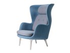 【フリッツ ハンセン/FRITZ HANSEN / GOODS】のRO / ロオチェア ラウンジチェア サテン仕上アルミ製ベース JH1 大人の最旬トレンドファッション＆コーディネート founy(ファウニー) クッション Cushion, Throw Pillow グラス Glass, Eyewear サテン Satin, Glossy Fabric テーブル Table, Dining Table ファブリック Fabric, Textile フォルム Silhouette, Form フォーム Form おすすめ Recommended / Our Picks ホーム・キャンプ・アウトドア・お取り寄せ Home Living / Home & Lifestyle / Camping Gear / Outdoor Camping 家具・インテリア Home Furniture & Interior. Stylish & Functional Living Spaces チェア・椅子 Seating & Chairs ラウンジチェア・リクライナー Lounge Chairs / Recliners thumbnail シェル:MOOD / 4102、クッション:CANVAS / 734 ライトブルー|ID: prp329100004968382 ipo3291000000037262961