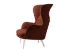 【フリッツ ハンセン/FRITZ HANSEN / GOODS】のRO / ロオチェア ラウンジチェア サテン仕上アルミ製ベース JH1 大人の最旬トレンドファッション＆コーディネート founy(ファウニー) クッション Cushion, Throw Pillow グラス Glass, Eyewear サテン Satin, Glossy Fabric テーブル Table, Dining Table ファブリック Fabric, Textile フォルム Silhouette, Form フォーム Form おすすめ Recommended / Our Picks ホーム・キャンプ・アウトドア・お取り寄せ Home Living / Home & Lifestyle / Camping Gear / Outdoor Camping 家具・インテリア Home Furniture & Interior. Stylish & Functional Living Spaces チェア・椅子 Seating & Chairs ラウンジチェア・リクライナー Lounge Chairs / Recliners thumbnail 張地:1133 オレンジ(クリスチャンハウン)|ID: prp329100004968382 ipo3291000000037262967