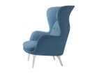 【フリッツ ハンセン/FRITZ HANSEN / GOODS】のRO / ロオチェア ラウンジチェア サテン仕上アルミ製ベース JH1 大人の最旬トレンドファッション＆コーディネート founy(ファウニー) クッション Cushion, Throw Pillow グラス Glass, Eyewear サテン Satin, Glossy Fabric テーブル Table, Dining Table ファブリック Fabric, Textile フォルム Silhouette, Form フォーム Form おすすめ Recommended / Our Picks ホーム・キャンプ・アウトドア・お取り寄せ Home Living / Home & Lifestyle / Camping Gear / Outdoor Camping 家具・インテリア Home Furniture & Interior. Stylish & Functional Living Spaces チェア・椅子 Seating & Chairs ラウンジチェア・リクライナー Lounge Chairs / Recliners thumbnail 張地:1151 ライトブルーユニ(クリスチャンハウン)|ID: prp329100004968382 ipo3291000000037262974