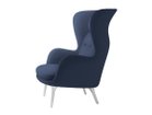 【フリッツ ハンセン/FRITZ HANSEN / GOODS】のRO / ロオチェア ラウンジチェア サテン仕上アルミ製ベース JH1 大人の最旬トレンドファッション＆コーディネート founy(ファウニー) クッション Cushion, Throw Pillow グラス Glass, Eyewear サテン Satin, Glossy Fabric テーブル Table, Dining Table ファブリック Fabric, Textile フォルム Silhouette, Form フォーム Form おすすめ Recommended / Our Picks ホーム・キャンプ・アウトドア・お取り寄せ Home Living / Home & Lifestyle / Camping Gear / Outdoor Camping 家具・インテリア Home Furniture & Interior. Stylish & Functional Living Spaces チェア・椅子 Seating & Chairs ラウンジチェア・リクライナー Lounge Chairs / Recliners thumbnail 張地:1153 ブルーユニ(クリスチャンハウン)|ID: prp329100004968382 ipo3291000000037262975