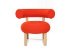 【トム ディクソン/Tom Dixon / GOODS】のFat Lounge Chair Wood / ファット ラウンジチェア 木脚 張地:ハリンダル65 0600(CAT2)、フレームナチュラル|ID: prp329100004968405 ipo3291000000037263030