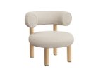 【トム ディクソン/Tom Dixon / GOODS】のFat Lounge Chair Wood / ファット ラウンジチェア 木脚 張地:エル 0200(CAT4)、フレームナチュラル|ID: prp329100004968405 ipo3291000000037263034