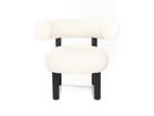 【トム ディクソン/Tom Dixon / GOODS】のFat Lounge Chair Wood / ファット ラウンジチェア 木脚 張地:エル 0200(CAT4)、フレームブラック|ID: prp329100004968405 ipo3291000000037263041