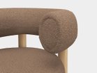 【トム ディクソン/Tom Dixon / GOODS】のFat Lounge Chair Wood / ファット ラウンジチェア 木脚 張地:エル 0280(CAT4)|ID: prp329100004968405 ipo3291000000037263046