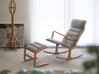 【天童木工/Tendo Mokko / GOODS】のRocking Chair / ロッキングチェア S-5226WB 大人の最旬トレンドファッション＆コーディネート founy(ファウニー) クッション Cushion, Throw Pillow フォルム Silhouette, Form フレーム Frame, Outline 送料無料 Free Shipping ホーム・キャンプ・アウトドア・お取り寄せ Home Living / Home & Lifestyle / Camping Gear / Outdoor Camping 家具・インテリア Home Furniture & Interior. Stylish & Functional Living Spaces チェア・椅子 Seating & Chairs ロッキングチェア・ゆりかご椅子 Rocking Chairs & Gliders thumbnail 張地:エヌシー B0193 ライトグレー(グレードB)|ID: prp329100004968412 ipo3291000000037263057