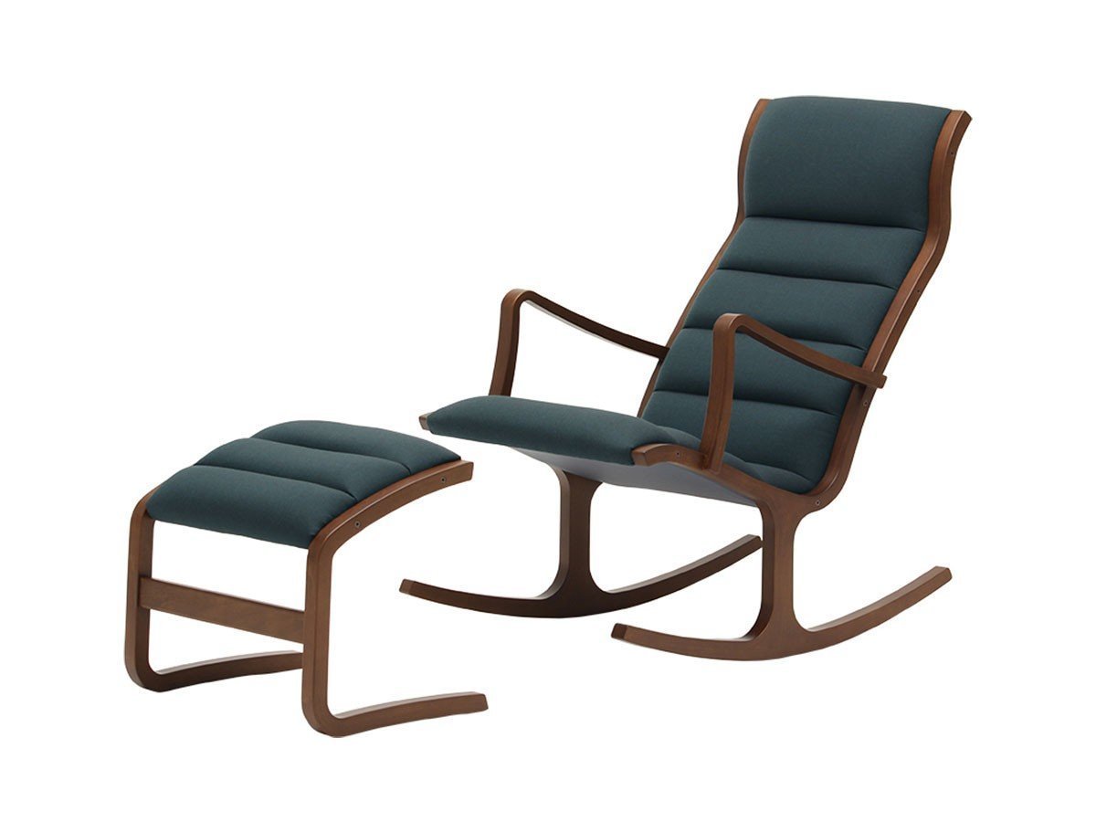 【天童木工/Tendo Mokko / GOODS】のRocking Chair / ロッキングチェア S-5226WB インテリア・キッズ・メンズ・レディースファッション・服の通販 founy(ファウニー) 　クッション　Cushion, Throw Pillow　フォルム　Silhouette, Form　フレーム　Frame, Outline　送料無料　Free Shipping　ホーム・キャンプ・アウトドア・お取り寄せ　Home Living / Home & Lifestyle / Camping Gear / Outdoor Camping　家具・インテリア　Home Furniture & Interior. Stylish & Functional Living Spaces　チェア・椅子　Seating & Chairs　ロッキングチェア・ゆりかご椅子　Rocking Chairs & Gliders　同シリーズの「オットマン」と組み合わせたイメージ|ID: prp329100004968412 ipo3291000000037263059