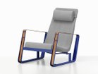 【ヴィトラ/Vitra / GOODS】のCite / シテ 張地:トレス 10 ペブルメランジュ(ファブリック F80)、フレーム:ブルーマルクール|ID: prp329100004968442 ipo3291000000037263139