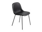 【ムート/MUUTO / GOODS】のFIBER SIDE CHAIR TUBE BASE / ファイバーサイドチェア チューブベース 大人の最旬トレンドファッション＆コーディネート founy(ファウニー) ウッド Wooden Design チューブ Tube, Tube Top ファブリック Fabric, Textile フェイス Face, Facial Design フォーム Form ホーム・キャンプ・アウトドア・お取り寄せ Home Living / Home & Lifestyle / Camping Gear / Outdoor Camping 家具・インテリア Home Furniture & Interior. Stylish & Functional Living Spaces チェア・椅子 Seating & Chairs ダイニングチェア・木製チェア Dining Chairs thumbnail カラー(座面レザー):リファインレザーブラック / ブラック|ID: prp329100004968470 ipo3291000000037263225