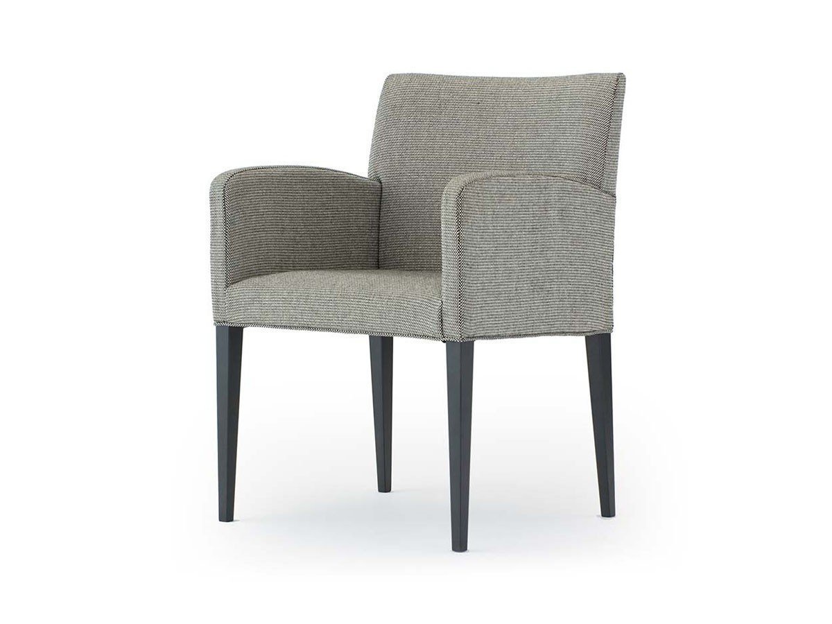 【ロックストーン/ROCKSTONE / GOODS】のBACHELOR arm chair / バチェラー アームチェア PM157 インテリア・キッズ・メンズ・レディースファッション・服の通販 founy(ファニー) 　送料無料　Free Shipping　クッション　Cushion, Throw Pillow　スマート　Smart, Elegant　スーツ　Suit, Formalwear　フィット　Fit, Slim Fit　ホーム・キャンプ・アウトドア・お取り寄せ　Home Living / Home & Lifestyle / Camping Gear / Outdoor Camping　家具・インテリア　Home Furniture & Interior. Stylish & Functional Living Spaces　チェア・椅子　Seating & Chairs　ダイニングチェア・木製チェア　Dining Chairs　ホーム・キャンプ・アウトドア・お取り寄せ　Home Living / Home & Lifestyle / Camping Gear / Outdoor Camping　家具・インテリア　Home Furniture & Interior. Stylish & Functional Living Spaces　チェア・椅子　Seating & Chairs　アームチェア・アクセントチェア　Armchairs & Accent Chairs　脚部:ブラック|ID: prp329100004968474 ipo3291000000037263228