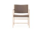【ロックストーン/ROCKSTONE / GOODS】のBOWSEN armchair / ボウセン アームチェア PM137 張地:モントレー ライトブラウン(Cランク)、フレーム:ホワイト|ID: prp329100004968493 ipo3291000000037263283