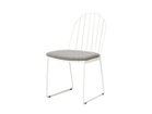 【杉山製作所/Sugiyama Seisakusho / GOODS】のfelice chair mio / フェリーチェ チェア ミオ 大人の最旬トレンドファッション＆コーディネート founy(ファウニー) 送料無料 Free Shipping コンパクト Compact, Small Size シンプル Simple, Minimal フレーム Frame, Outline ホーム・キャンプ・アウトドア・お取り寄せ Home Living / Home & Lifestyle / Camping Gear / Outdoor Camping 家具・インテリア Home Furniture & Interior. Stylish & Functional Living Spaces チェア・椅子 Seating & Chairs ダイニングチェア・木製チェア Dining Chairs thumbnail 張地:ホルム HoGR ホルムグレー(Aランク)、フレームサンドホワイト、サイズ:座面高41cm|ID: prp329100004968508 ipo3291000000037263321