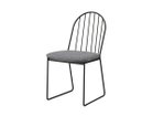 【杉山製作所/Sugiyama Seisakusho / GOODS】のfelice chair mio / フェリーチェ チェア ミオ 大人の最旬トレンドファッション＆コーディネート founy(ファウニー) 送料無料 Free Shipping コンパクト Compact, Small Size シンプル Simple, Minimal フレーム Frame, Outline ホーム・キャンプ・アウトドア・お取り寄せ Home Living / Home & Lifestyle / Camping Gear / Outdoor Camping 家具・インテリア Home Furniture & Interior. Stylish & Functional Living Spaces チェア・椅子 Seating & Chairs ダイニングチェア・木製チェア Dining Chairs thumbnail 張地:ソレイユ SGR グレー(Aランク)、フレームサンドブラック、サイズ:座面高41cm<&|ID: prp329100004968508 ipo3291000000037263337