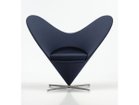【ヴィトラ/Vitra / GOODS】のHeart Cone Chair / ハート コーン チェア 張地:ボロ 11 ナイトブルー(ファブリック F60)、ベース:ステンレススチールブラッシュド|ID: prp329100004968590 ipo3291000000037263593