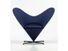 【ヴィトラ/Vitra / GOODS】のHeart Cone Chair / ハート コーン チェア 張地:コジー 2 21 ダークブルー(ファブリック F80)、ベース:30 ベーシックダーク|ID: prp329100004968590 ipo3291000000037263595
