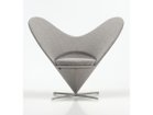 【ヴィトラ/Vitra / GOODS】のHeart Cone Chair / ハート コーン チェア 張地:チェント 15 ソルトペッパー(ファブリック F120)、ベース:ステンレススチールブラッシュ|ID: prp329100004968590 ipo3291000000037263596