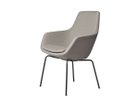 【フリッツ ハンセン/FRITZ HANSEN / GOODS】のLITTLE GIRAFFE / リトルジラフ チェア 4本脚 3201 / 3201R 張地:1120 ライトベージュ(クリスチャンハウン)、脚部:ブラック粉体塗装仕上|ID: prp329100004968608 ipo3291000000037263665