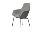 【フリッツ ハンセン/FRITZ HANSEN / GOODS】のLITTLE GIRAFFE / リトルジラフ チェア 4本脚 3201 / 3201R 張地:1121 ベージュ(クリスチャンハウン)、脚部:ブラック粉体塗装仕上|ID: prp329100004968608 ipo3291000000037263668