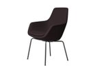 【フリッツ ハンセン/FRITZ HANSEN / GOODS】のLITTLE GIRAFFE / リトルジラフ チェア 4本脚 3201 / 3201R 張地:1142 ダークレッドユニ(クリスチャンハウン)、脚部:ブラック粉体塗装仕上|ID: prp329100004968608 ipo3291000000037263686