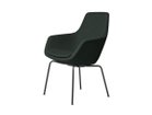 【フリッツ ハンセン/FRITZ HANSEN / GOODS】のLITTLE GIRAFFE / リトルジラフ チェア 4本脚 3201 / 3201R 張地:1161 ダークグリーン(クリスチャンハウン)、脚部:ブラック粉体塗装仕上|ID: prp329100004968608 ipo3291000000037263703
