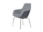 【フリッツ ハンセン/FRITZ HANSEN / GOODS】のLITTLE GIRAFFE / リトルジラフ チェア 4本脚 3201 / 3201R 張地:1170 ライトグレーユニ(クリスチャンハウン)、脚部:クローム仕上|ID: prp329100004968608 ipo3291000000037263704