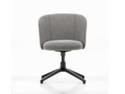 【ヴィトラ/Vitra / GOODS】のMikado Side Chair / ミカド サイドチェア 4スターベース 張地:チェント 15 ソルトペッパー(ファブリック F120)、脚部:ベーシックダーク|ID: prp329100004968646 ipo3291000000037263835