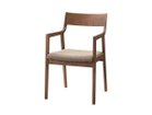【フライミー ヴェール/FLYMEe vert / GOODS】のARM CHAIR / アームチェア #117184 大人の最旬トレンドファッション＆コーディネート founy(ファウニー) エレガント 上品 Elegant 軽量 Lightweight, Ultra Light シンプル Simple, Minimal フレーム Frame, Outline 送料無料 Free Shipping ホーム・キャンプ・アウトドア・お取り寄せ Home Living / Home & Lifestyle / Camping Gear / Outdoor Camping 家具・インテリア Home Furniture & Interior. Stylish & Functional Living Spaces チェア・椅子 Seating & Chairs ダイニングチェア・木製チェア Dining Chairs ホーム・キャンプ・アウトドア・お取り寄せ Home Living / Home & Lifestyle / Camping Gear / Outdoor Camping 家具・インテリア Home Furniture & Interior. Stylish & Functional Living Spaces チェア・椅子 Seating & Chairs アームチェア・アクセントチェア Armchairs & Accent Chairs thumbnail 張地:ウッド:ウォールナット|ID: prp329100004968656 ipo3291000000037263873