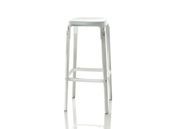 【マジス/MAGIS / GOODS】のSTEELWOOD STOOL / スティールウッド スツール インテリア・キッズ・メンズ・レディースファッション・服の通販 founy(ファウニー) 　送料無料　Free Shipping　ウッド　Wooden Design　ホーム・キャンプ・アウトドア・お取り寄せ　Home Living / Home & Lifestyle / Camping Gear / Outdoor Camping　家具・インテリア　Home Furniture & Interior. Stylish & Functional Living Spaces　チェア・椅子　Seating & Chairs　スツール・バースツール　Stools & Bar Stools　ホーム・キャンプ・アウトドア・お取り寄せ　Home Living / Home & Lifestyle / Camping Gear / Outdoor Camping　家具・インテリア　Home Furniture & Interior. Stylish & Functional Living Spaces　チェア・椅子　Seating & Chairs　カウンターチェア・ハイチェア　Bar Stools / High Stools　ホワイト|ID: prp329100004968684 ipo3291000000037263978