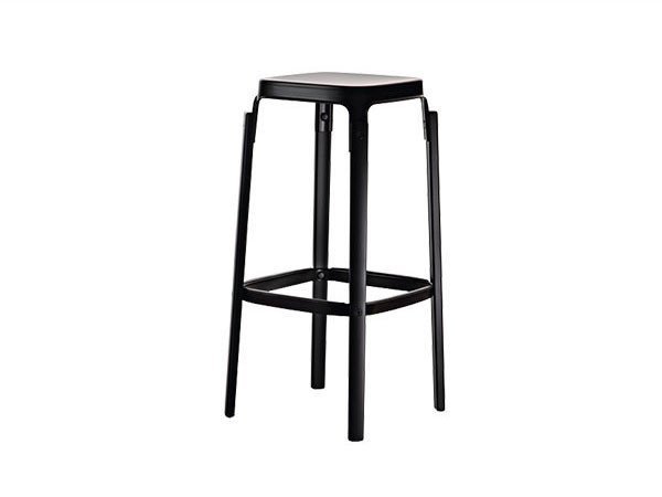 【マジス/MAGIS / GOODS】のSTEELWOOD STOOL / スティールウッド スツール インテリア・キッズ・メンズ・レディースファッション・服の通販 founy(ファウニー) 　送料無料　Free Shipping　ウッド　Wooden Design　ホーム・キャンプ・アウトドア・お取り寄せ　Home Living / Home & Lifestyle / Camping Gear / Outdoor Camping　家具・インテリア　Home Furniture & Interior. Stylish & Functional Living Spaces　チェア・椅子　Seating & Chairs　スツール・バースツール　Stools & Bar Stools　ホーム・キャンプ・アウトドア・お取り寄せ　Home Living / Home & Lifestyle / Camping Gear / Outdoor Camping　家具・インテリア　Home Furniture & Interior. Stylish & Functional Living Spaces　チェア・椅子　Seating & Chairs　カウンターチェア・ハイチェア　Bar Stools / High Stools　ブラック|ID: prp329100004968684 ipo3291000000037263979