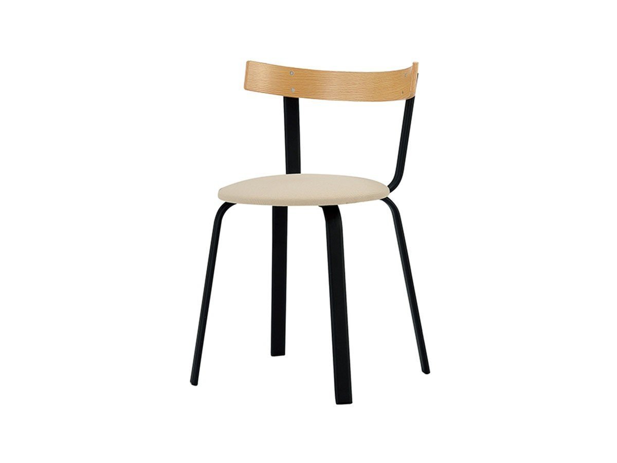 【フライミー ヴェール/FLYMEe vert / GOODS】のDINING CHAIR / ダイニングチェア #114815 インテリア・キッズ・メンズ・レディースファッション・服の通販 founy(ファニー) 　送料無料　Free Shipping　おすすめ　Recommended / Our Picks　スリム　Slim, Slim Fit　フレーム　Frame, Outline　モダン　Modern, Contemporary　ホーム・キャンプ・アウトドア・お取り寄せ　Home Living / Home & Lifestyle / Camping Gear / Outdoor Camping　家具・インテリア　Home Furniture & Interior. Stylish & Functional Living Spaces　チェア・椅子　Seating & Chairs　ダイニングチェア・木製チェア　Dining Chairs　張地:F93-14(Fランク)、フレームブラック|ID: prp329100004968814 ipo3291000000037264425