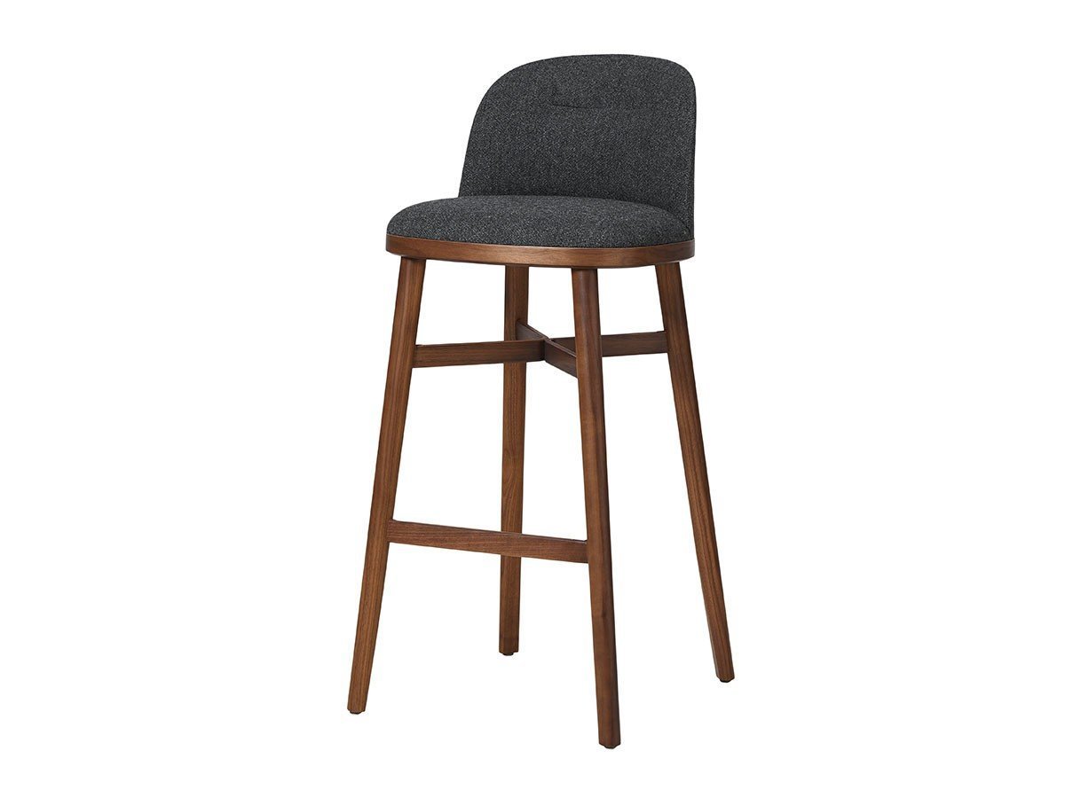 【ステラワークス/Stellar Works / GOODS】のBund Bar Chair / バンド バーチェア SH750 インテリア・キッズ・メンズ・レディースファッション・服の通販 founy(ファウニー) 　送料無料　Free Shipping　ファブリック　Fabric, Textile　ホーム・キャンプ・アウトドア・お取り寄せ　Home Living / Home & Lifestyle / Camping Gear / Outdoor Camping　家具・インテリア　Home Furniture & Interior. Stylish & Functional Living Spaces　チェア・椅子　Seating & Chairs　カウンターチェア・ハイチェア　Bar Stools / High Stools　張地:メランジェナップ 191(ファブリック B)、脚部:ウォルナット(ナチュラル)|ID: prp329100004968818 ipo3291000000037264438
