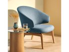 【フリッツ ハンセン/FRITZ HANSEN / GOODS】のLET / レット ラウンジチェア ウッドベース SH200 張地:リウール 768 ナチュラル / ライトブルー()、脚部:アッシュ|ID: prp329100004968898 ipo3291000000037264719