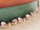 【フリッツ ハンセン/FRITZ HANSEN / GOODS】のLET / レット ラウンジチェア ウッドベース SH200 張地:1131 オレンジ / レッド(クリスチャンハウン)、脚部:オーク|ID: prp329100004968898 ipo3291000000037264720