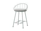 【杉山製作所/Sugiyama Seisakusho / GOODS】のHoop Counter Chair / フープ カウンターチェア 座面高57cm 大人の最旬トレンドファッション＆コーディネート founy(ファウニー) 送料無料 Free Shipping クッション Cushion, Throw Pillow フォルム Silhouette, Form フープ Hoop, Hoop Earrings ホーム・キャンプ・アウトドア・お取り寄せ Home Living / Home & Lifestyle / Camping Gear / Outdoor Camping 家具・インテリア Home Furniture & Interior. Stylish & Functional Living Spaces チェア・椅子 Seating & Chairs カウンターチェア・ハイチェア Bar Stools / High Stools thumbnail 張地:モントレー MSGR シルバーグレー(Aランク)、フレームサンドブルーグレー|ID: prp329100004968941 ipo3291000000037264902