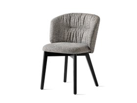 【カリガリス/Calligaris / GOODS】のSWEEL / スウィール ファブリック 木脚 CS/2207 大人の最旬トレンドファッション＆コーディネート founy(ファウニー) 送料無料 Free Shipping クラシック Classic, Timeless Style ファブリック Fabric, Textile フォルム Silhouette, Form フレーム Frame, Outline ホーム・キャンプ・アウトドア・お取り寄せ Home Living / Home & Lifestyle / Camping Gear / Outdoor Camping 家具・インテリア Home Furniture & Interior. Stylish & Functional Living Spaces チェア・椅子 Seating & Chairs ダイニングチェア・木製チェア Dining Chairs |ID:prp329100004968959