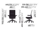 【ヴィトラ/Vitra / GOODS】のAC 5 Work / AC 5 ワーク 寸法図「フリーフロート アームレスト」|ID: prp329100004968966 ipo3291000000037265080